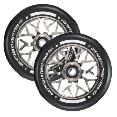 גלגל לקורקינט פעלולים Blunt Sector 115 מ״מ – Olive / Black
