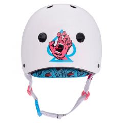 PRO-TEC LOW PRO HELMET SANTA CRUZ SIGNATURE EDITION, WHITE GLOSS