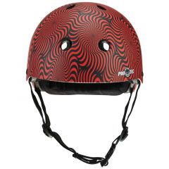 PRO-TEC LOW PRO HELMET SPITFIRE SIGNATURE EDITION, RED SWIRL
