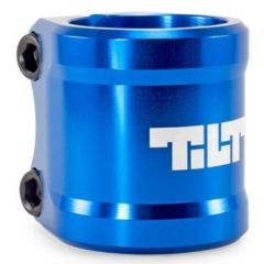 Tilt Arc Double Clamp Blue