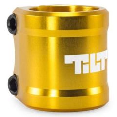 Tilt Arc Double Clamp Gold