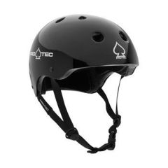 PRO-TEC CLASSIC HELMET CERTIFIED GLOSS BLACK