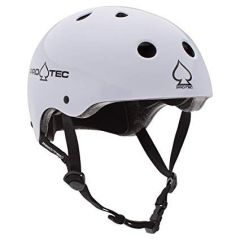 PRO-TEC CLASSIC HELMET CERTIFIED GLOSS WHITE