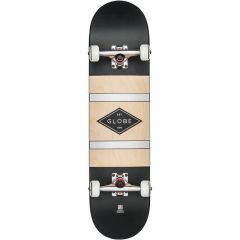 GLOBE G1 Diablo 2 Black/Silver Skateboard Complete 8.00