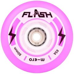גלגלים סט של 4 MICRO FLASH WHEELS 80MM 85A PURPLE